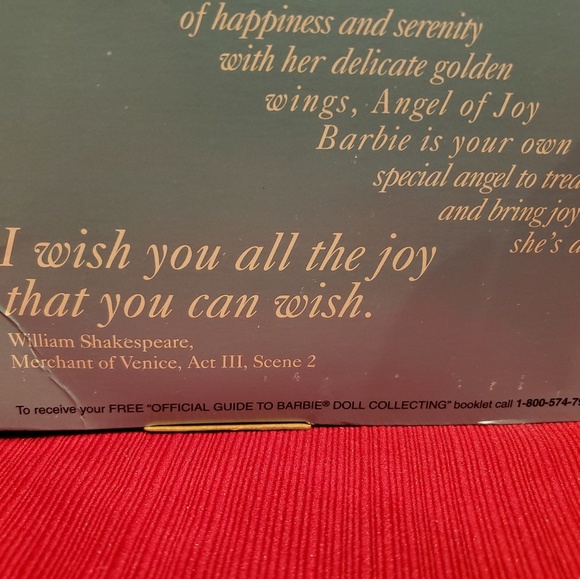 Angel of Joy Barbie 1998 - Picture 3 of 3